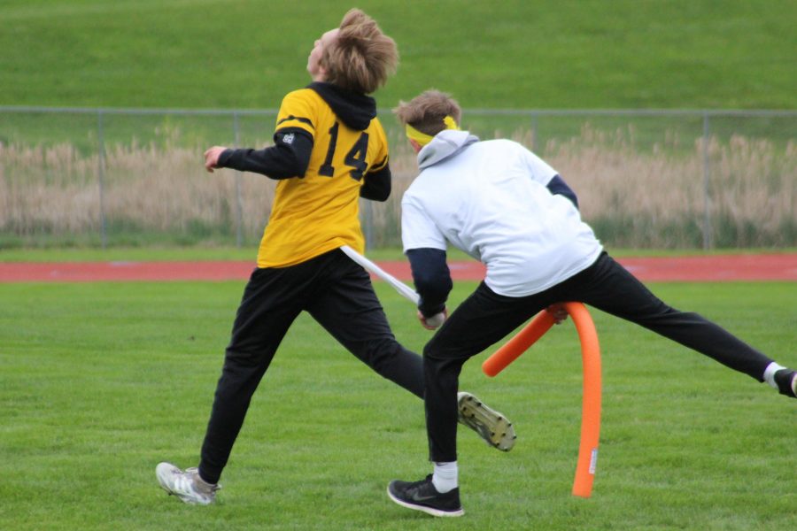 Harry Potter fans converge on LSEs football field for the 3rd annual Quidditch Tournament