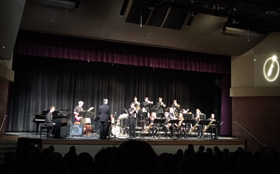 Jazz Band concert offers opportunities to witness the dynamic interaction between musicians