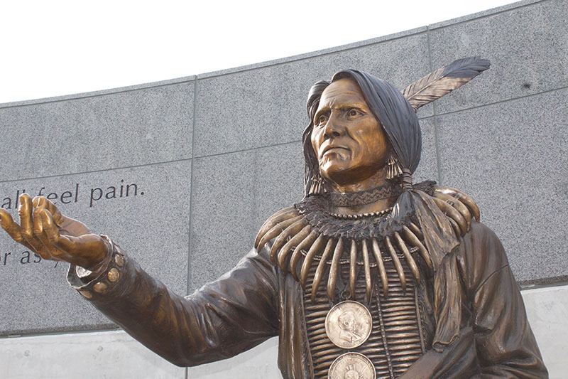 Chief Standing Bear: Native American hero finds permanent home in downtown Lincoln