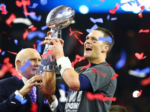 New England Patriots quarterback Tom Brady wins his sixth Super Bowl ring in 13-3 win over the Los Angeles Rams in Super Bowl LIII. Photo Cred: USA Today
