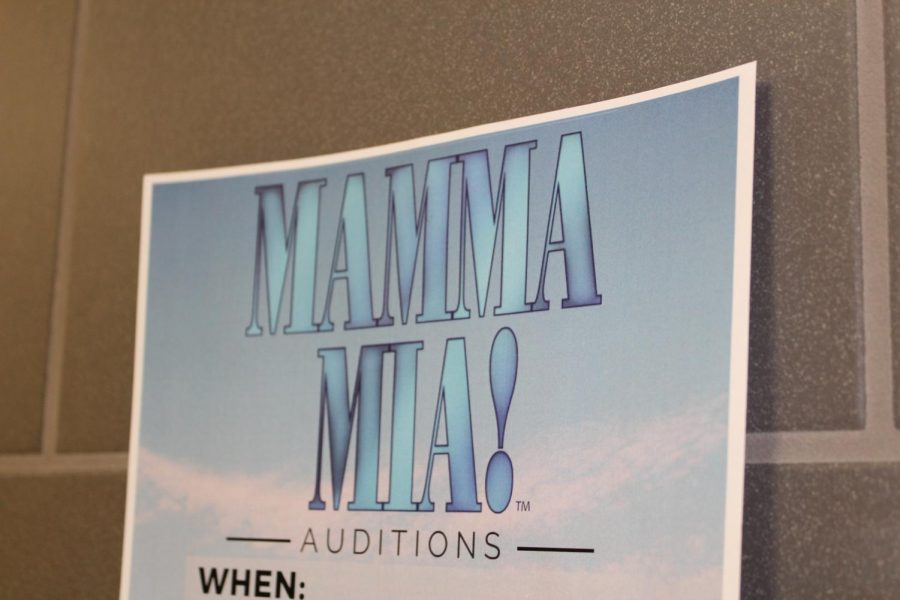 Mamma Mia posters can be seen all throughout Southeast, advertising the shows performances that start on April 30. 