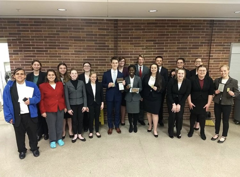 LSE Speech team at the second to last competition of last year’s season.