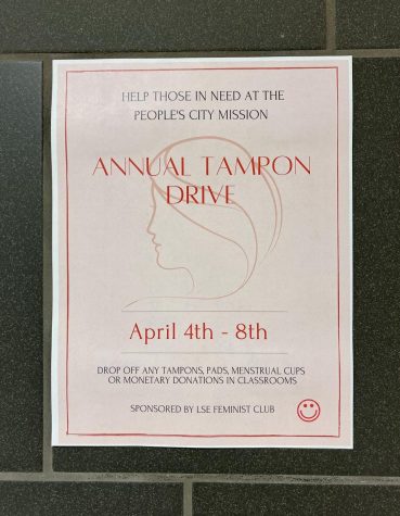 LSE Tampon Drive aims to raise awareness, donate to Peoples City Mission