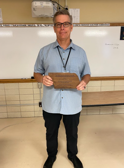 LSE English teacher and Speech Coach awarded title of Best English Teacher in Nebraska 2022-2023