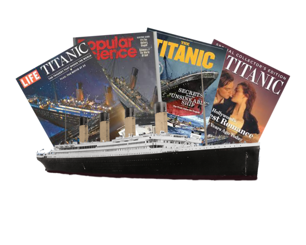 The Titanic and the magazines published about it