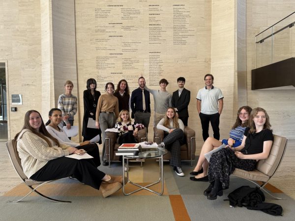 The AP Art History class on their field trip to the Sheldon Art Museum.
Photo Credits: Greg Spangler