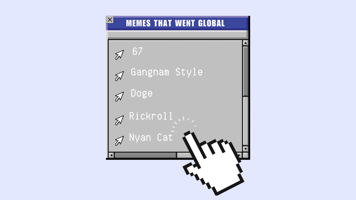 A list of some of the most popular memes that went global. 